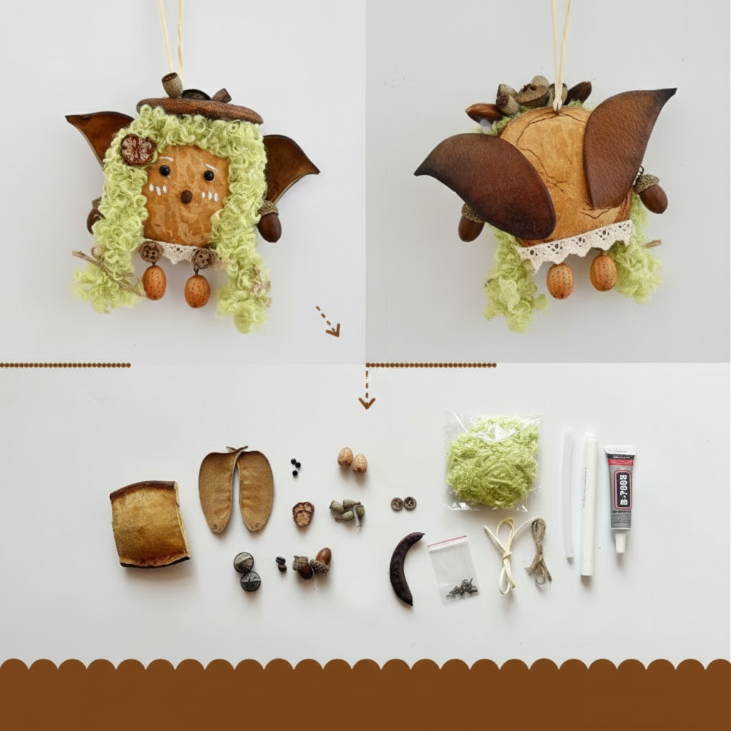 Large Tree Pod DIY Charms and Ornaments Series