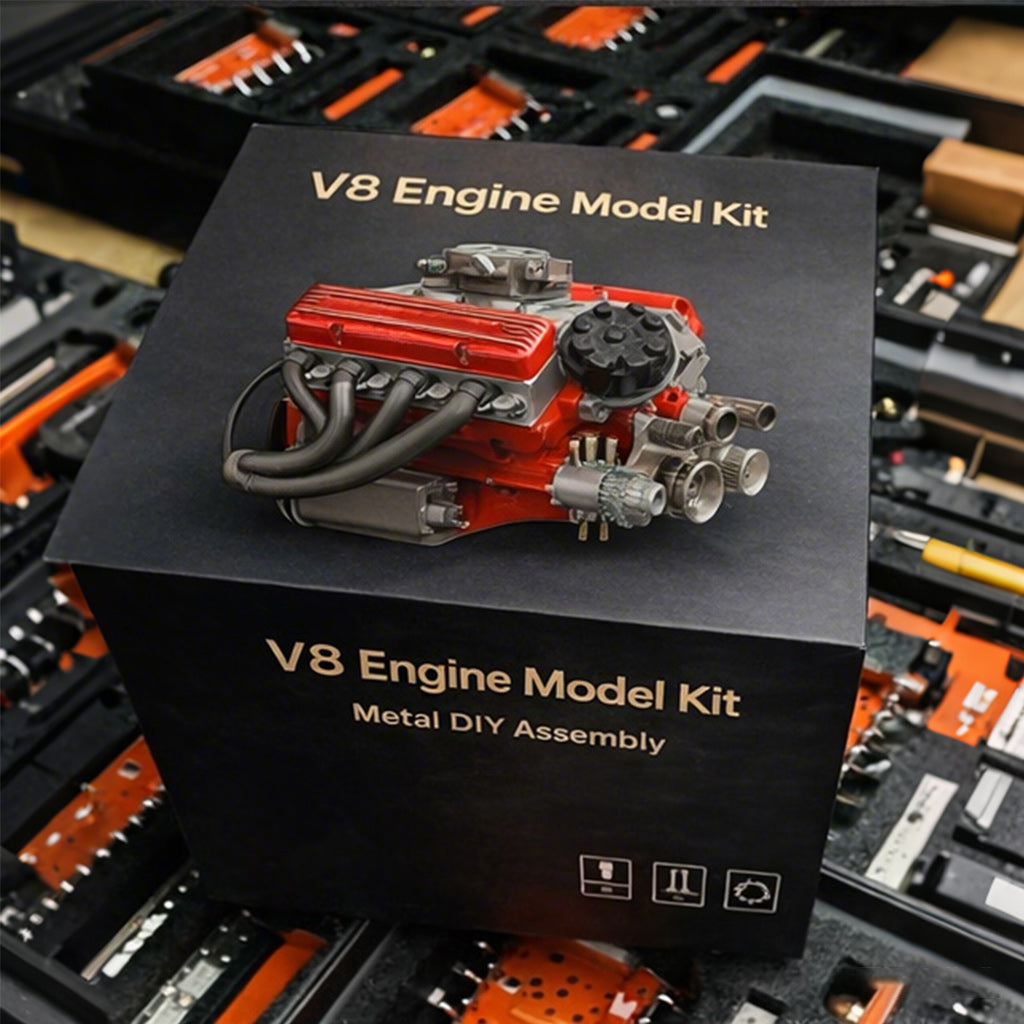 🎉Last Day Promotion 50% OFF + FREESHIPPING🔥 - Gasoline OHV V8 Small-block Engine Model Kits