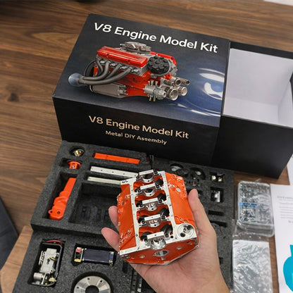 🎉Last Day Promotion 50% OFF + FREESHIPPING🔥 - Gasoline OHV V8 Small-block Engine Model Kits
