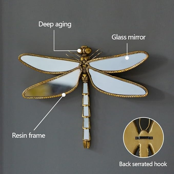 🔥LAST DAY 40% OFF - Dragonfly-shaped wall decoration