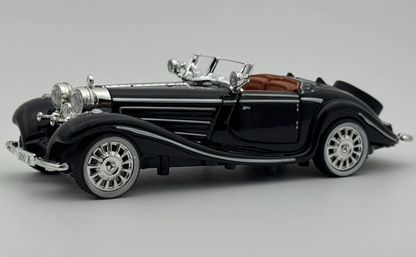 1936 Mercedes Benz 500K 1:24 Roadster Diecast Scale Model Car Collectible