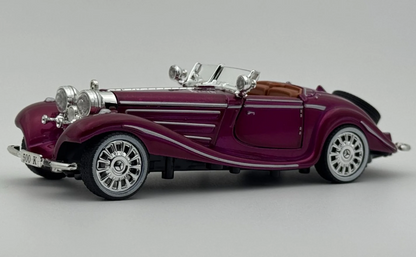 1936 Mercedes Benz 500K 1:24 Roadster Diecast Scale Model Car Collectible