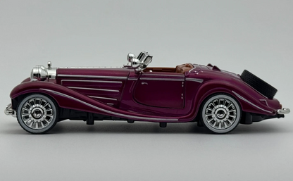 1936 Mercedes Benz 500K 1:24 Roadster Diecast Scale Model Car Collectible