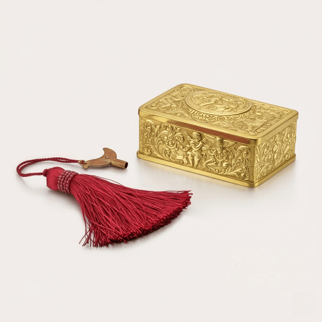 Three-dimensional Embossed Bird Music Box