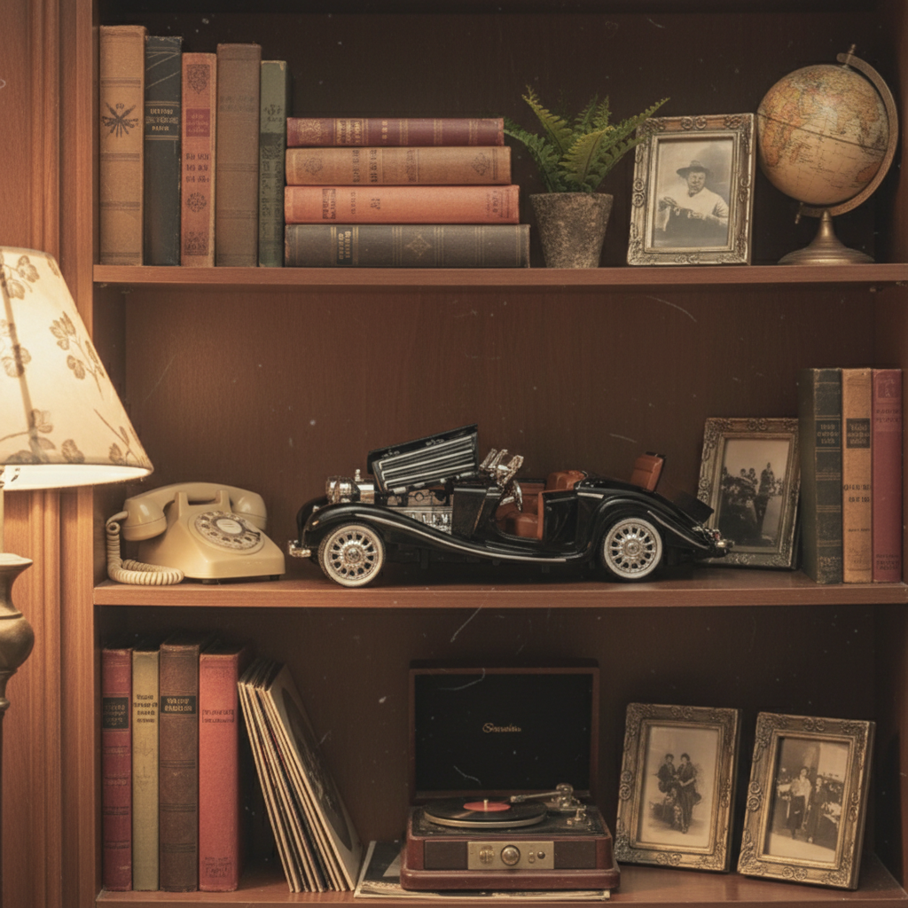 1936 Mercedes Benz 500K 1:24 Roadster Diecast Scale Model Car Collectible