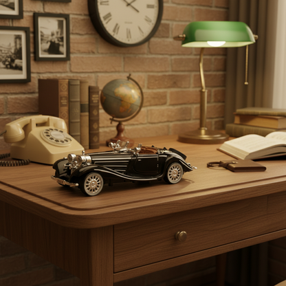 1936 Mercedes Benz 500K 1:24 Roadster Diecast Scale Model Car Collectible